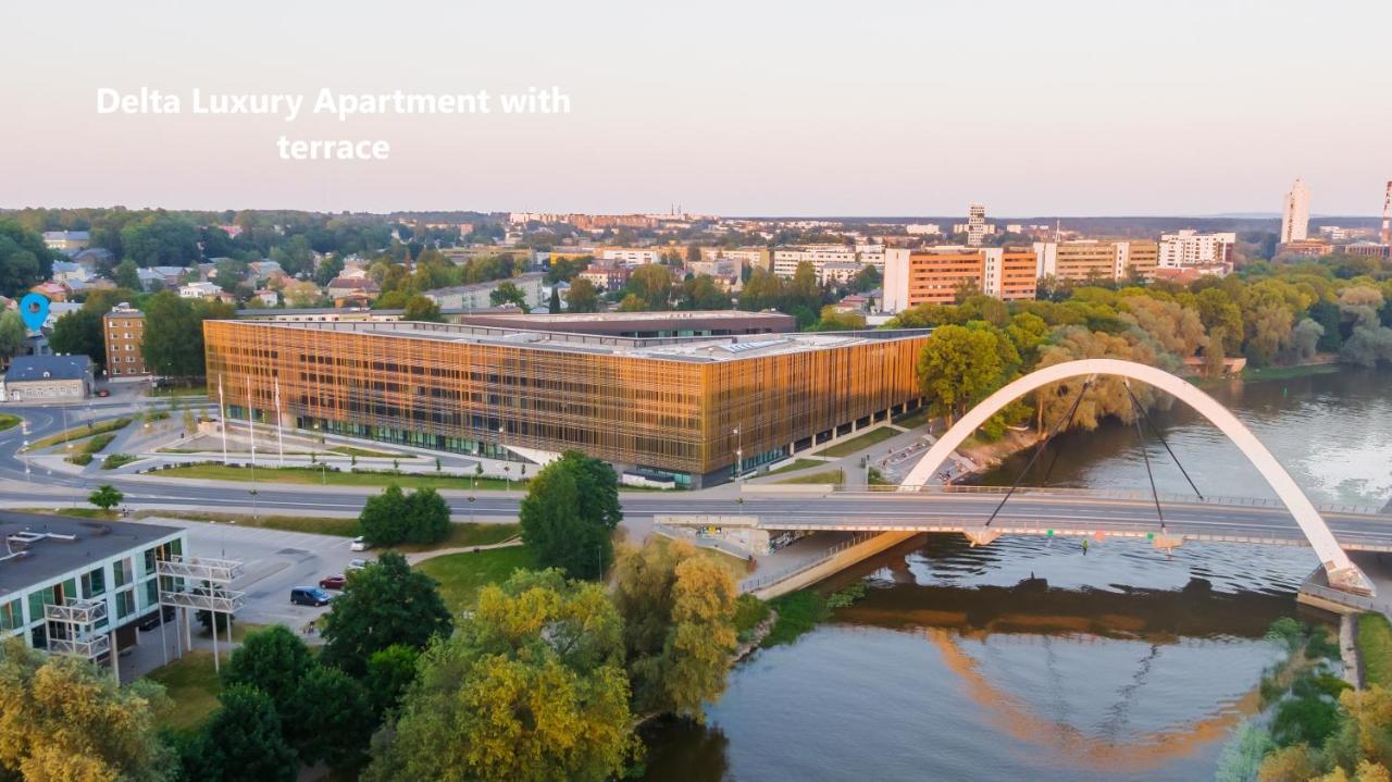 Delta Luxury Apartment With Terrace Tartu Exterior foto